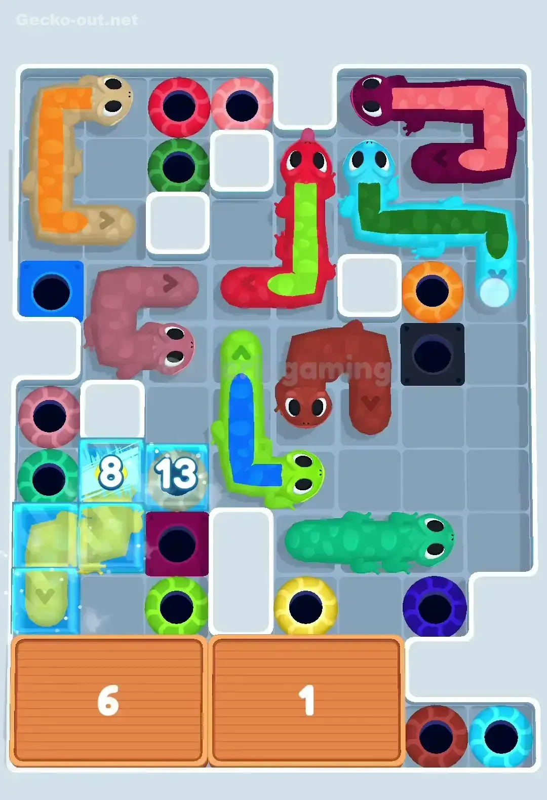 Gecko Out Level 235 Solution 2