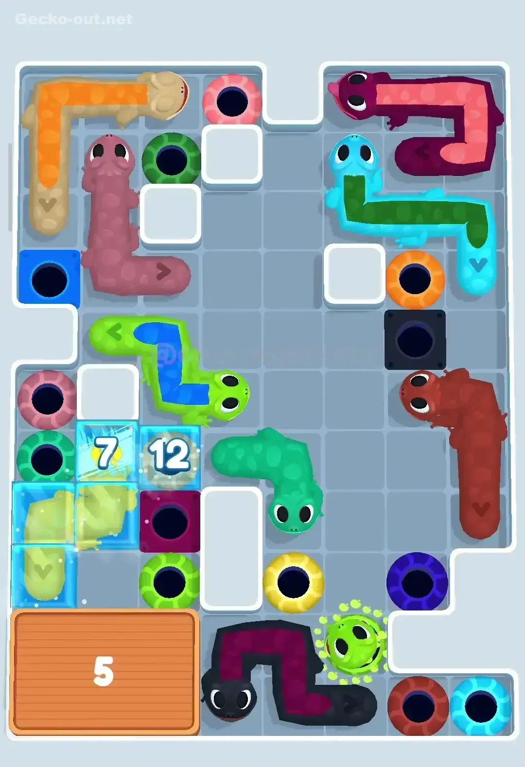 Gecko Out Level 235 Solution 3