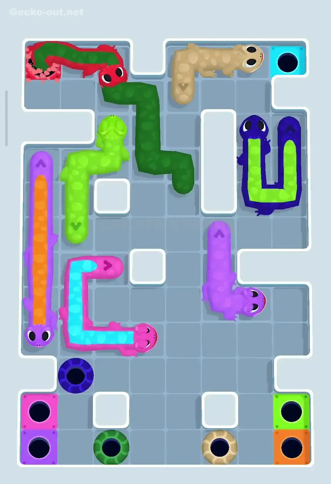 Gecko Out Level 234 Solution 3