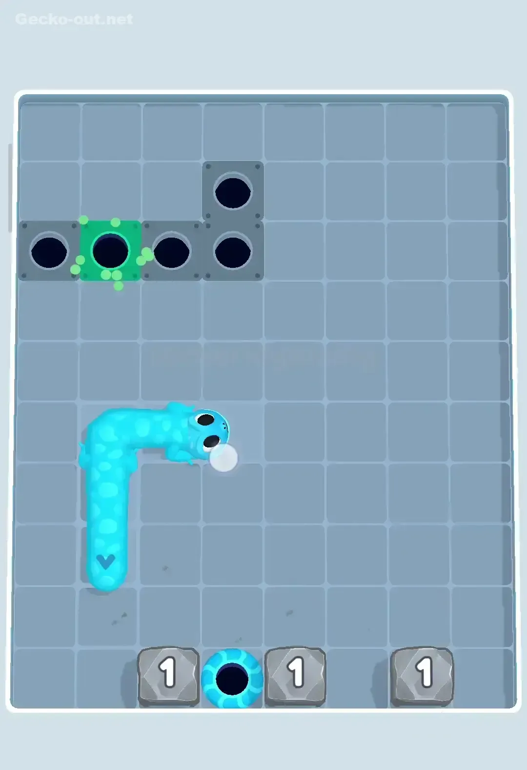 Gecko Out Level 231 Solution 3