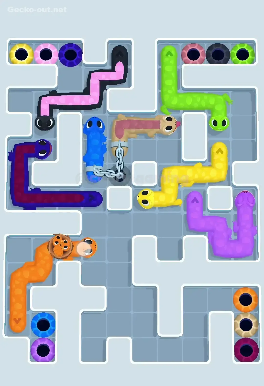 Gecko Out Level 626 Solution 3