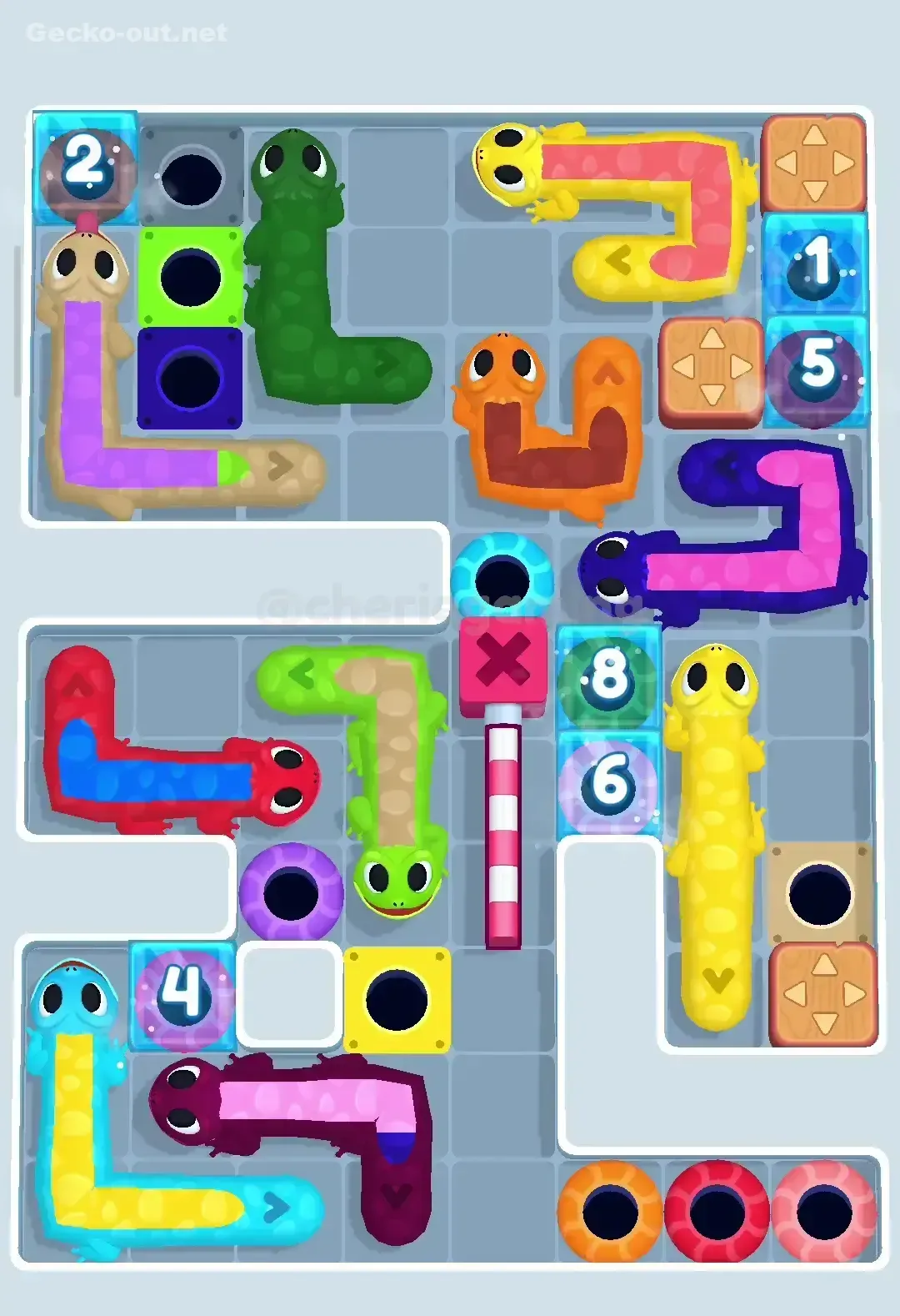 Gecko Out Level 227 Solution 2