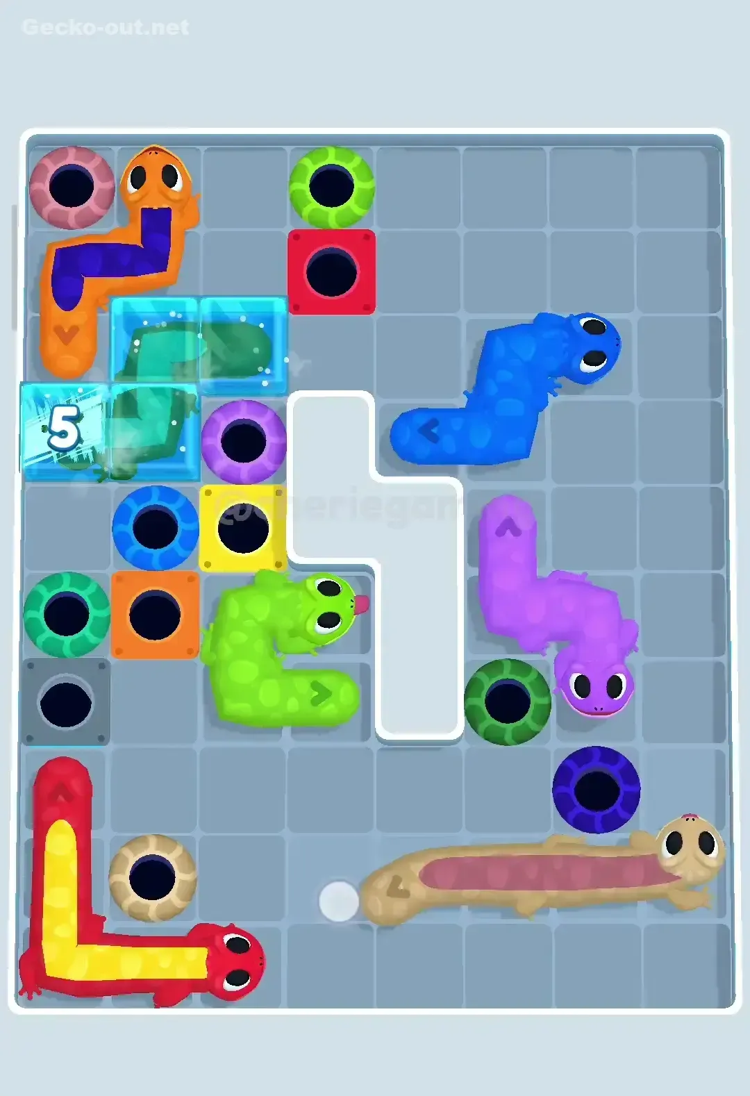 Gecko Out Level 223 Solution 2