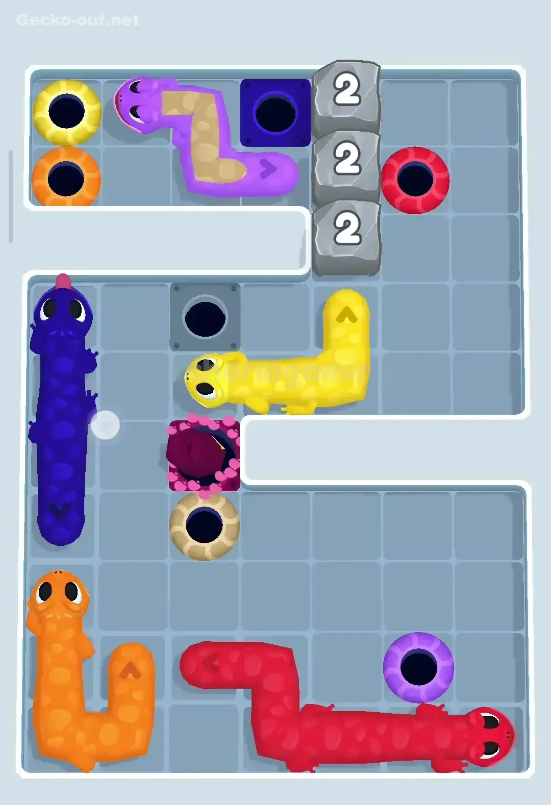 Gecko Out Level 221 Solution 2