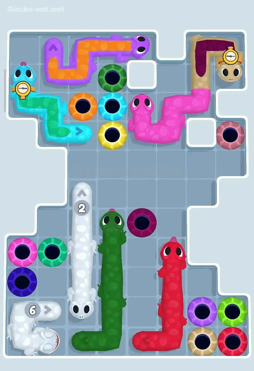 Gecko Out Level 217 Screenshot