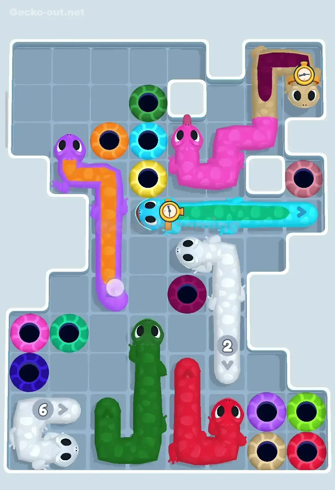 Gecko Out Level 217 Solution 2