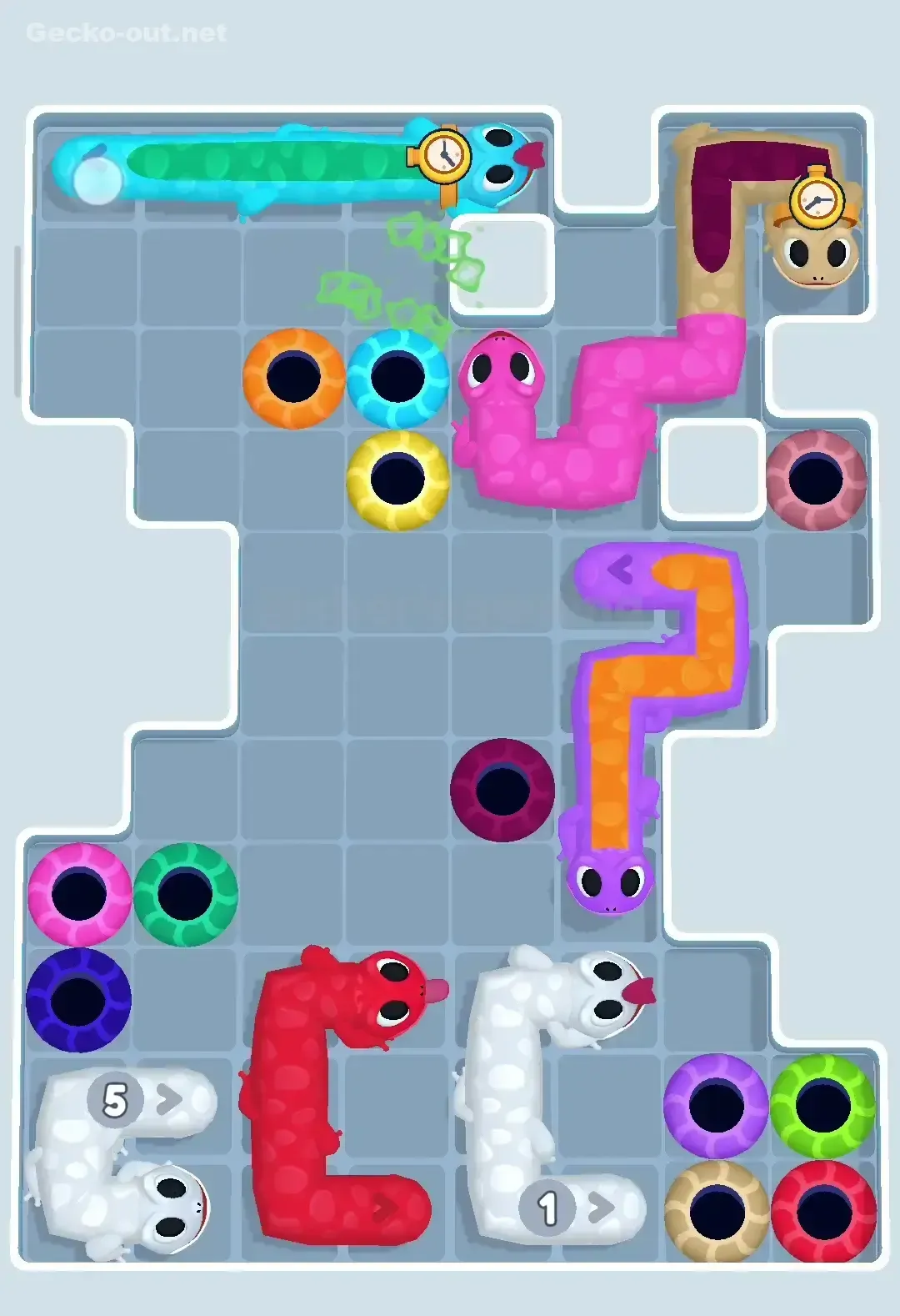 Gecko Out Level 217 Solution 3