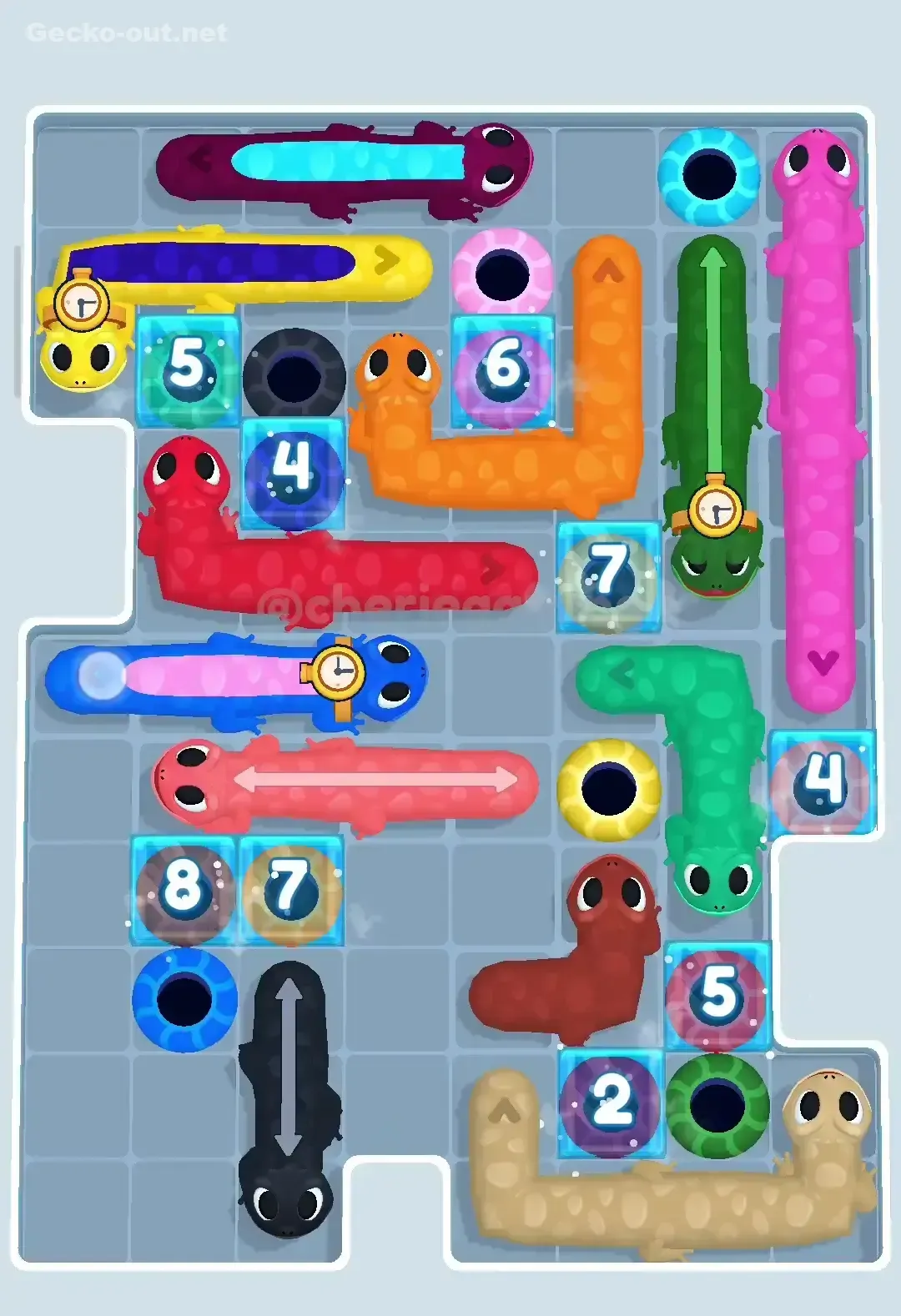 Gecko Out Level 215 Screenshot