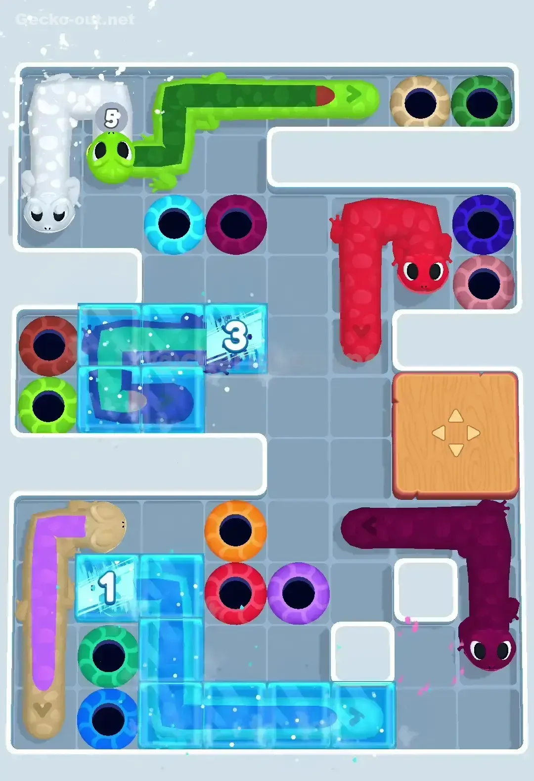 Gecko Out Level 212 Screenshot