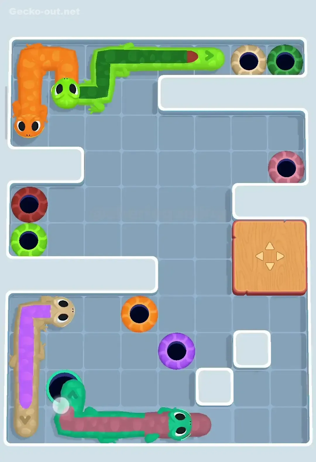 Gecko Out Level 212 Solution 2