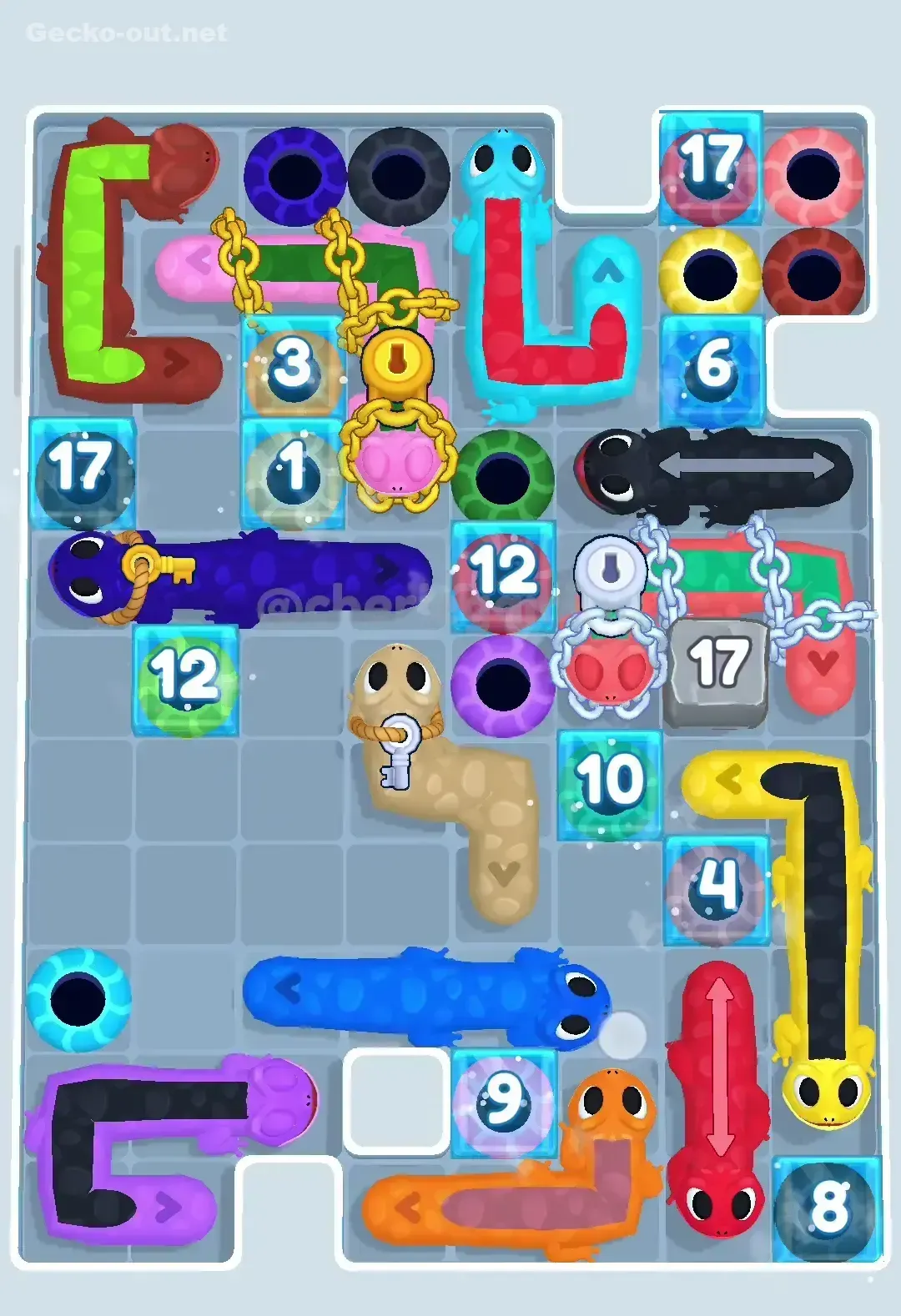 Gecko Out Level 209 Solution 2