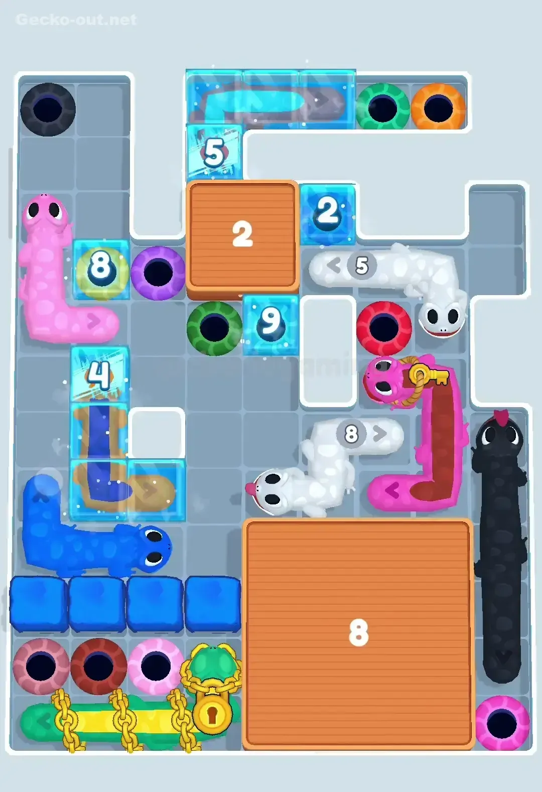 Gecko Out Level 209 Solution 3