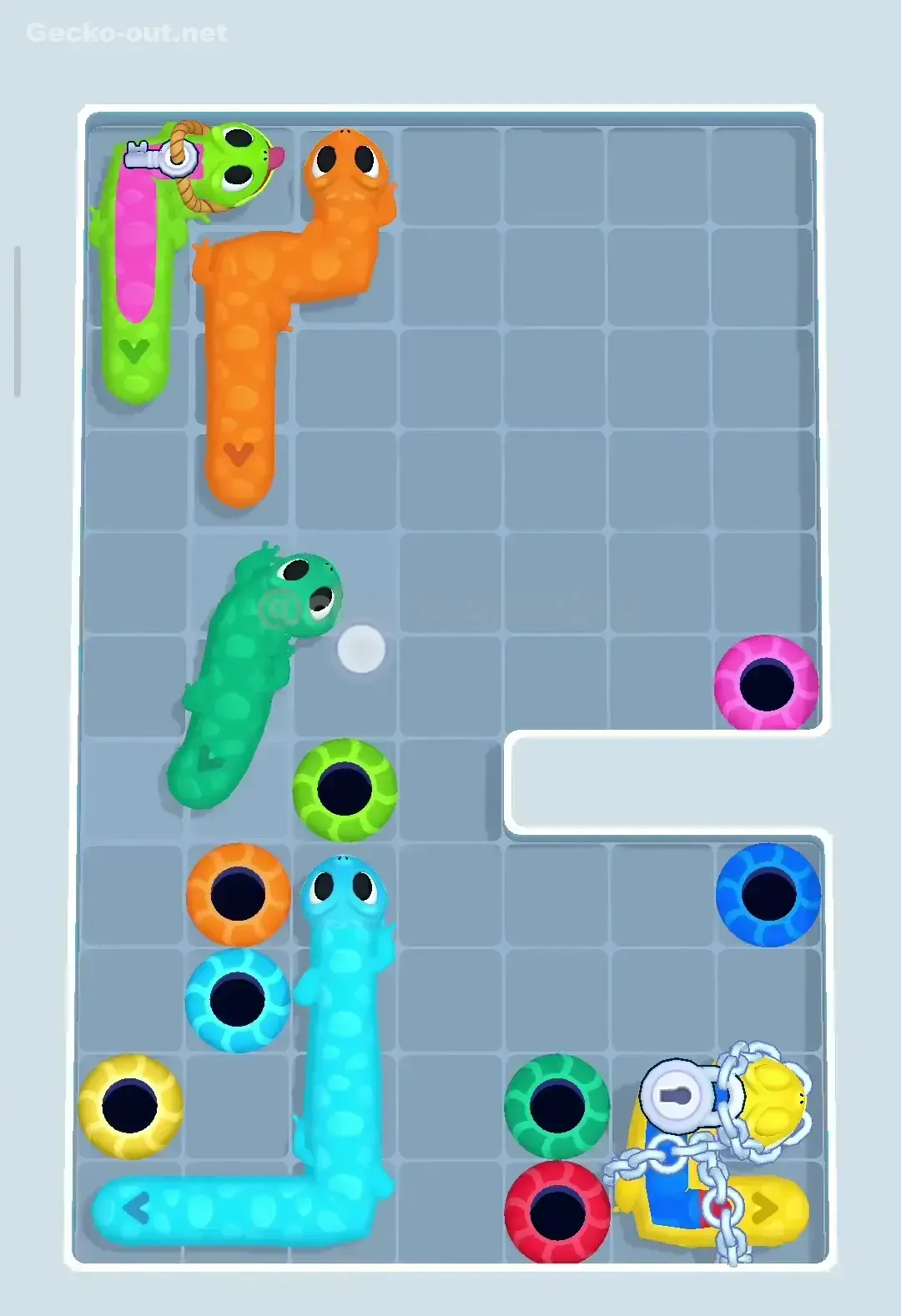 Gecko Out Level 201 Solution 2