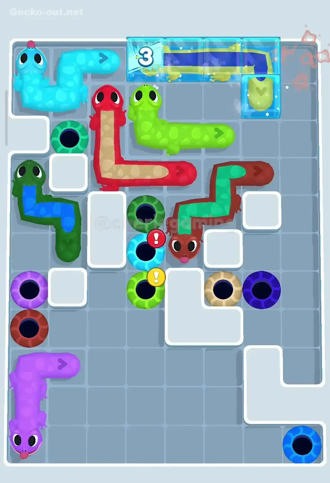 Gecko Out Level 200 Solution 1