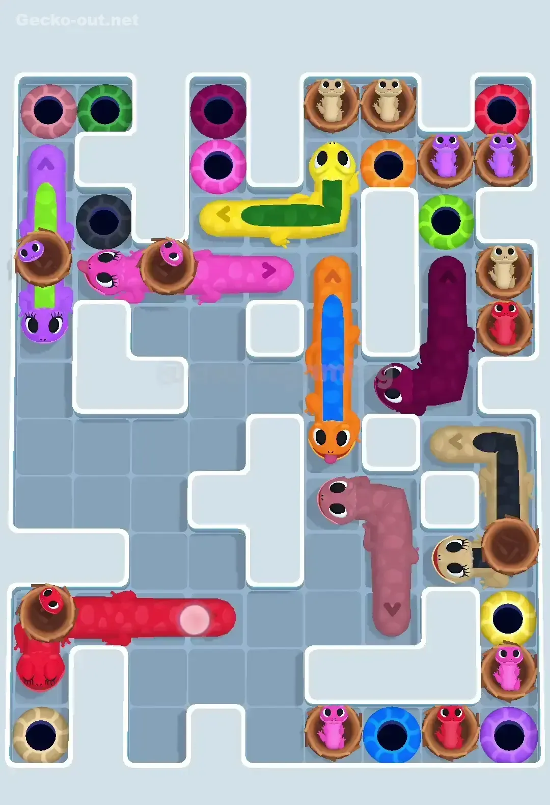 Gecko Out Level 623 Solution 2