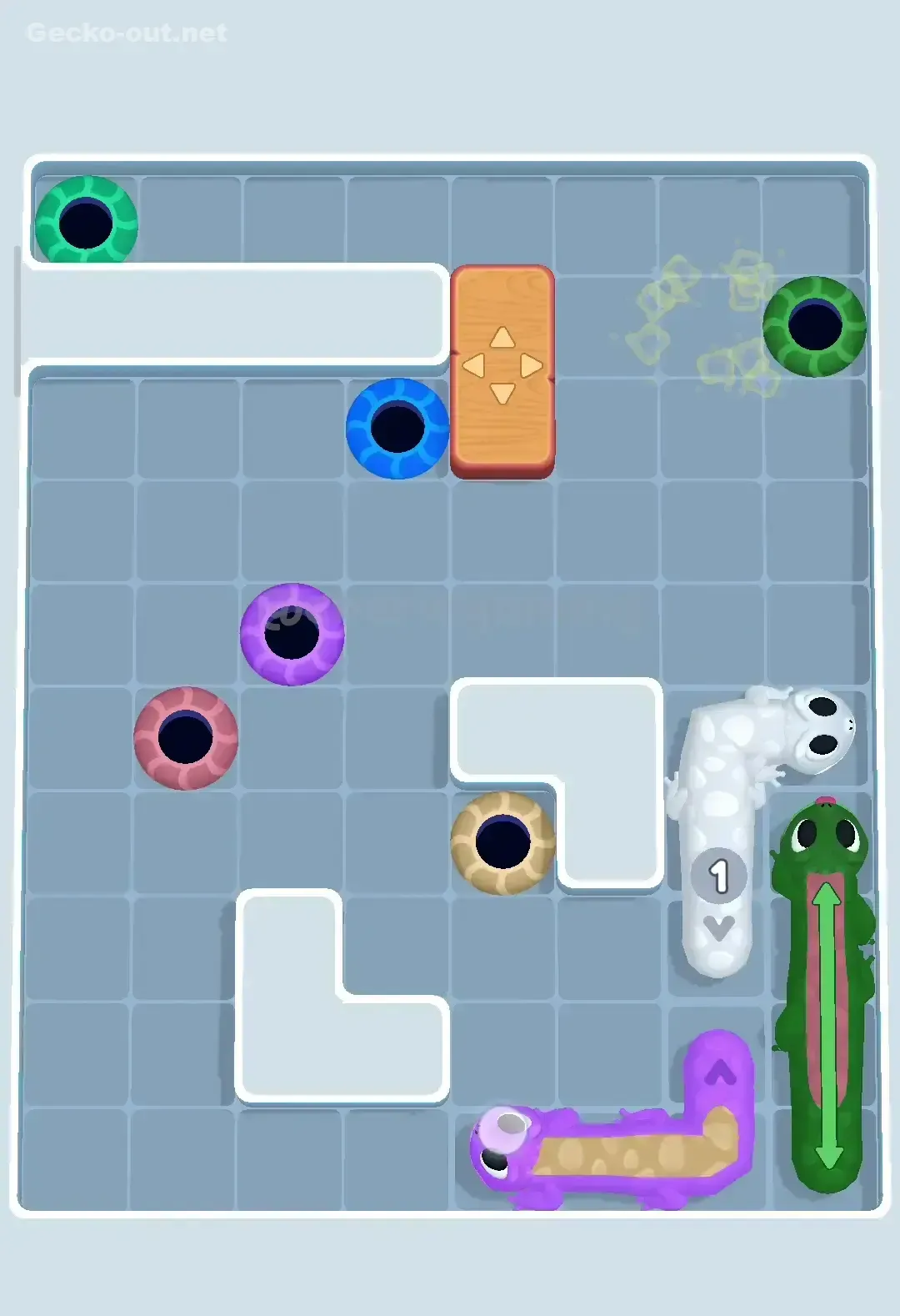 Gecko Out Level 199 Solution 2