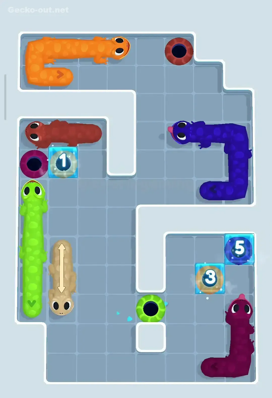 Gecko Out Level 197 Solution 2