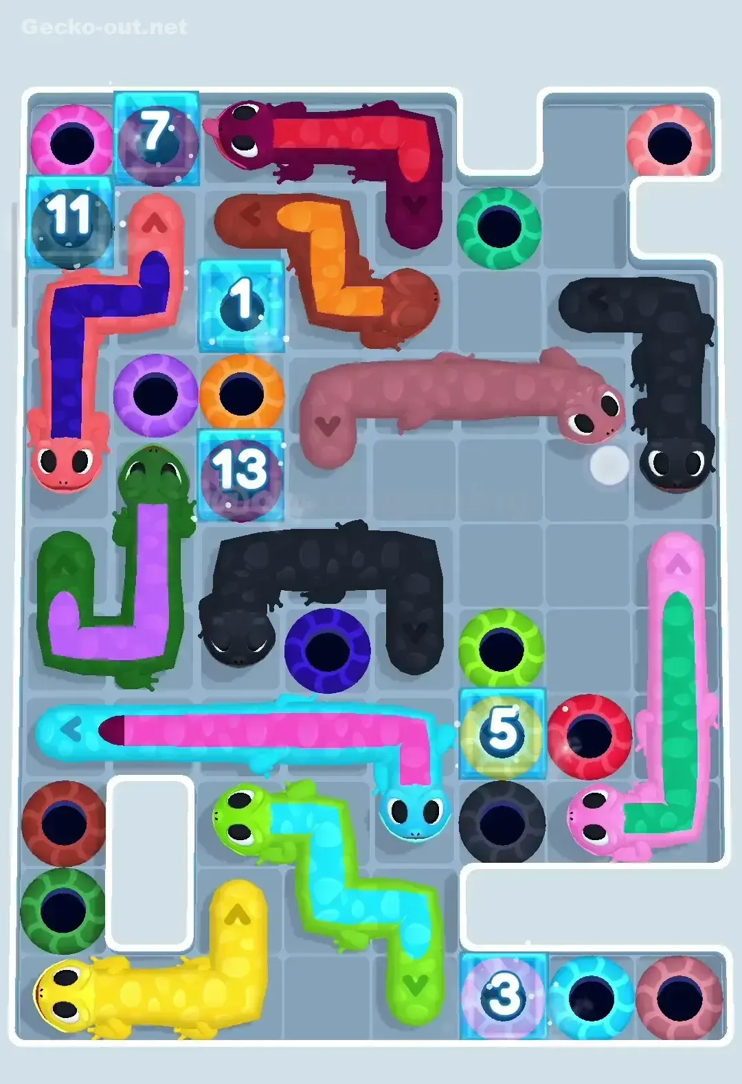 Gecko Out Level 196 Solution 2