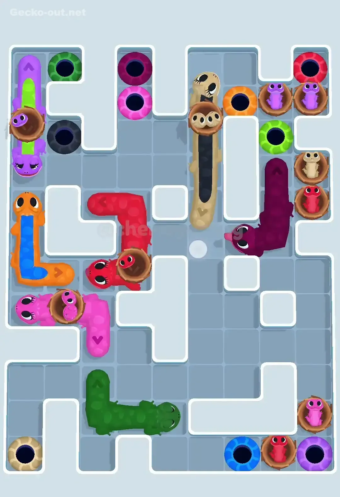 Gecko Out Level 623 Solution 3