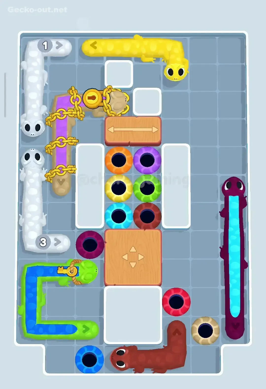 Gecko Out Level 192 Screenshot