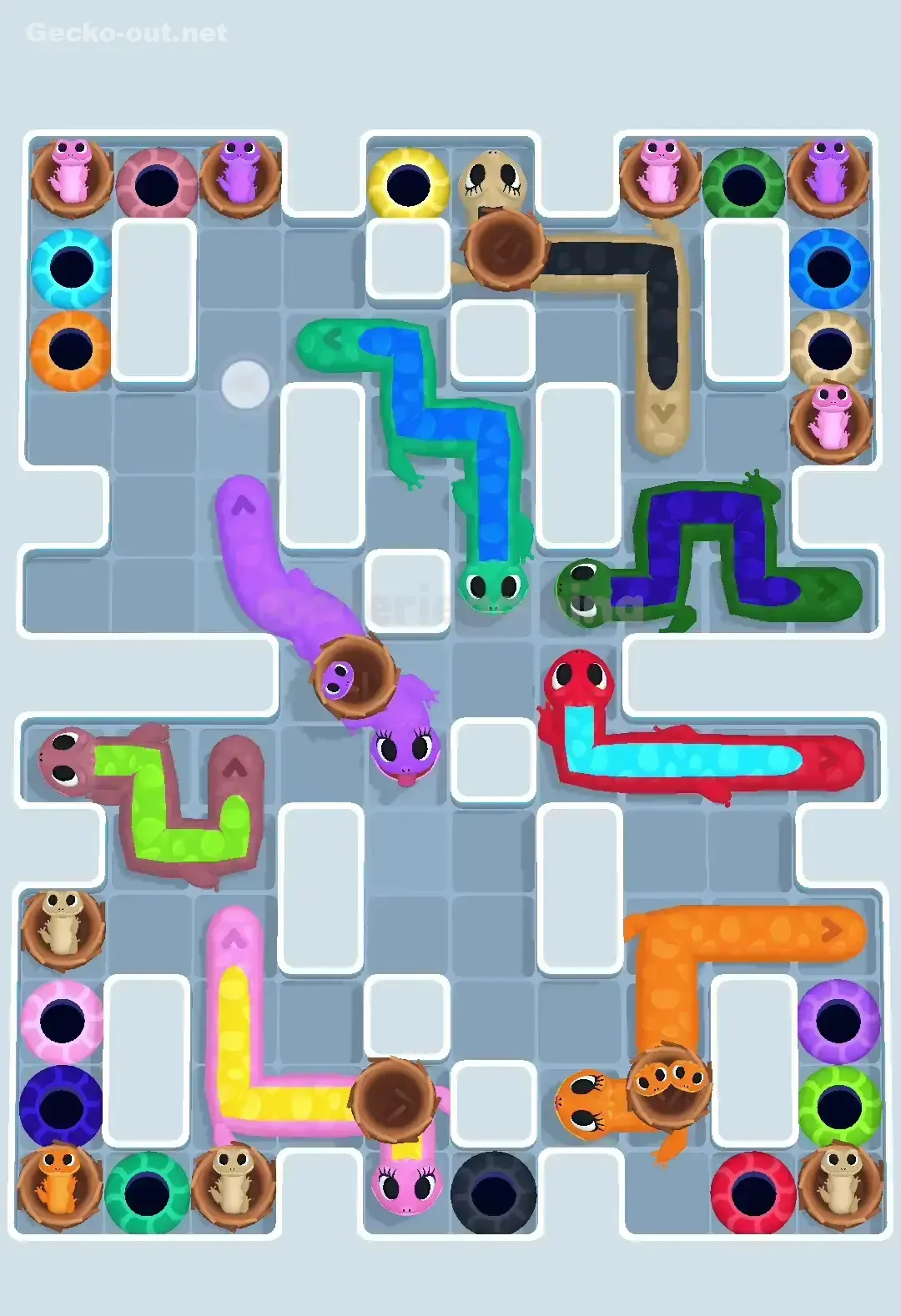 Gecko Out Level 621 Solution 1