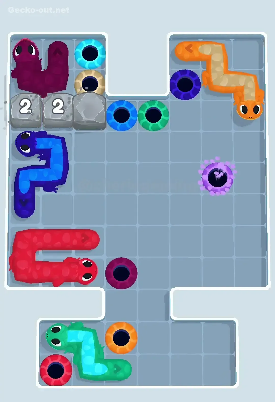 Gecko Out Level 188 Solution 2