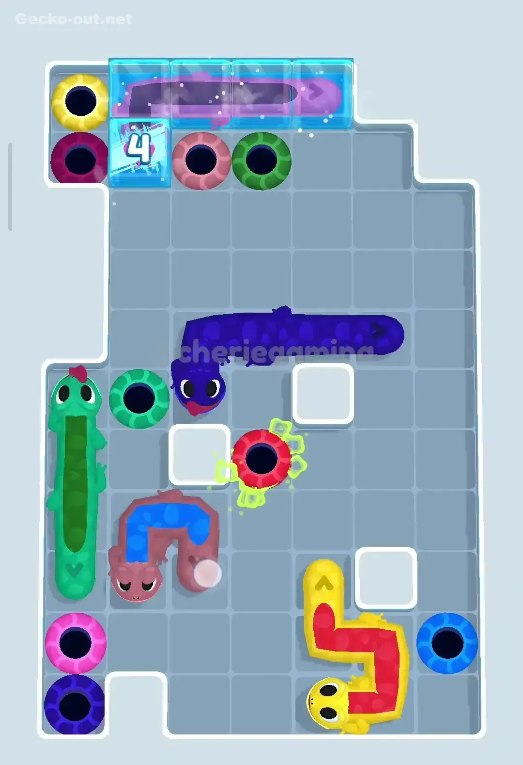 Gecko Out Level 187 Solution 2