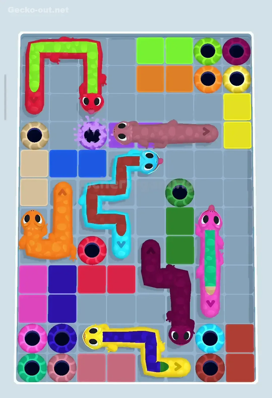 Gecko Out Level 186 Screenshot