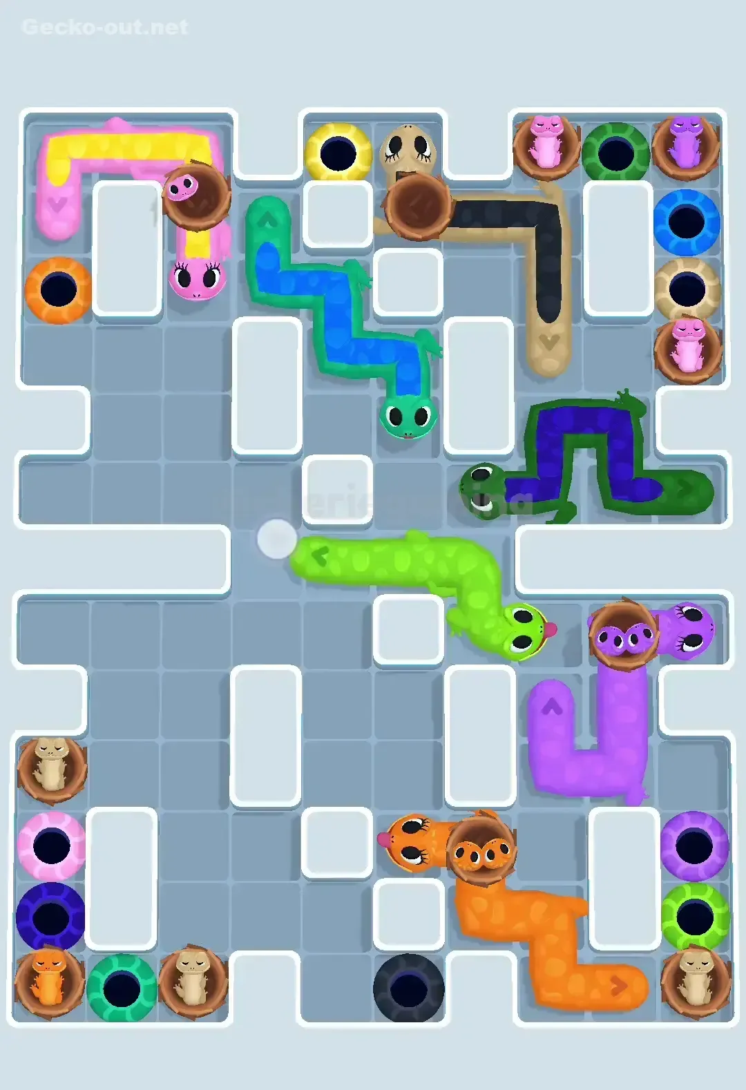 Gecko Out Level 621 Solution 3