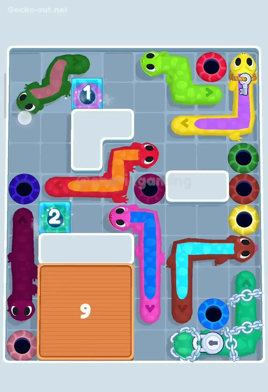 Gecko Out Level 183 Screenshot