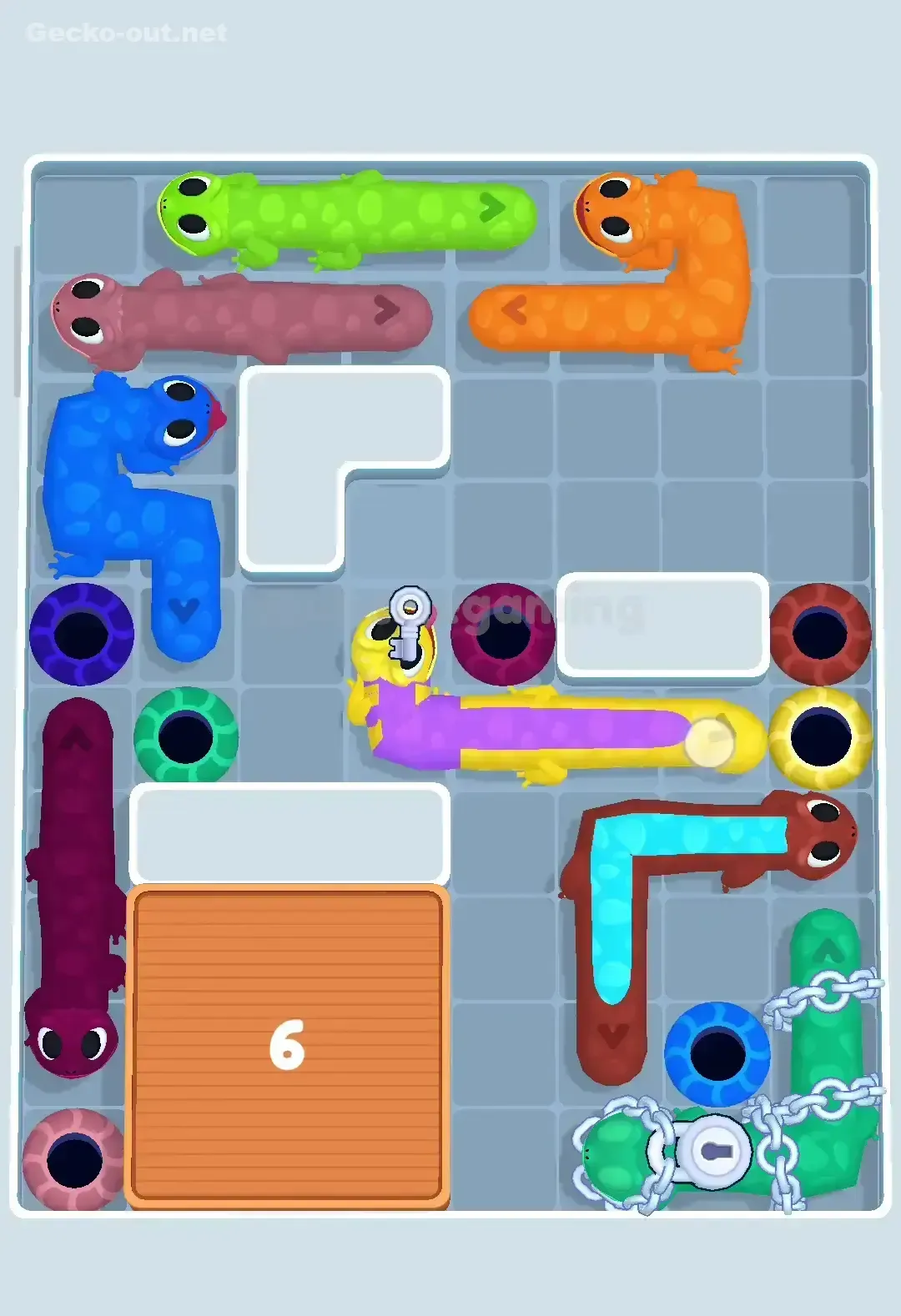 Gecko Out Level 183 Solution 2