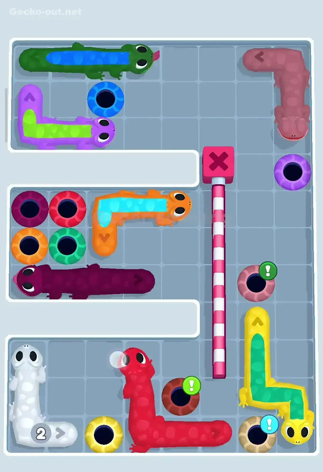 Gecko Out Level 181 Screenshot