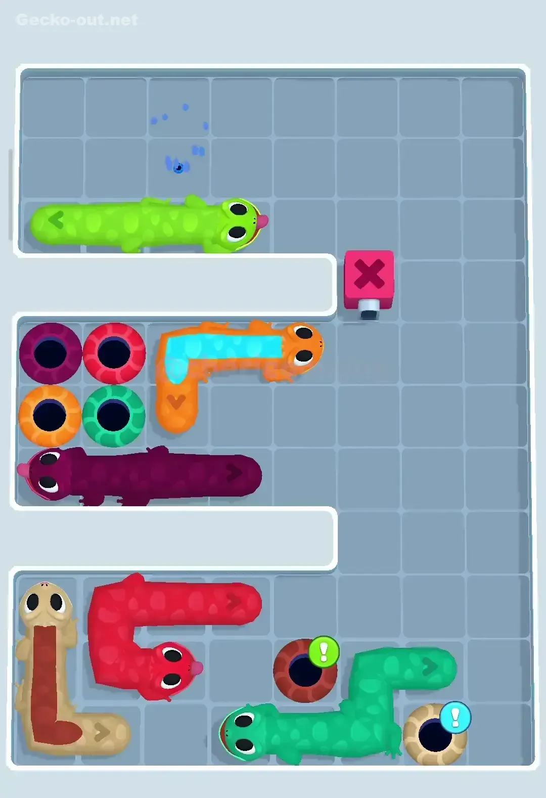 Gecko Out Level 181 Solution 2