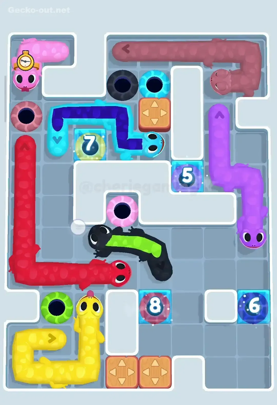 Gecko Out Level 179 Solution 3