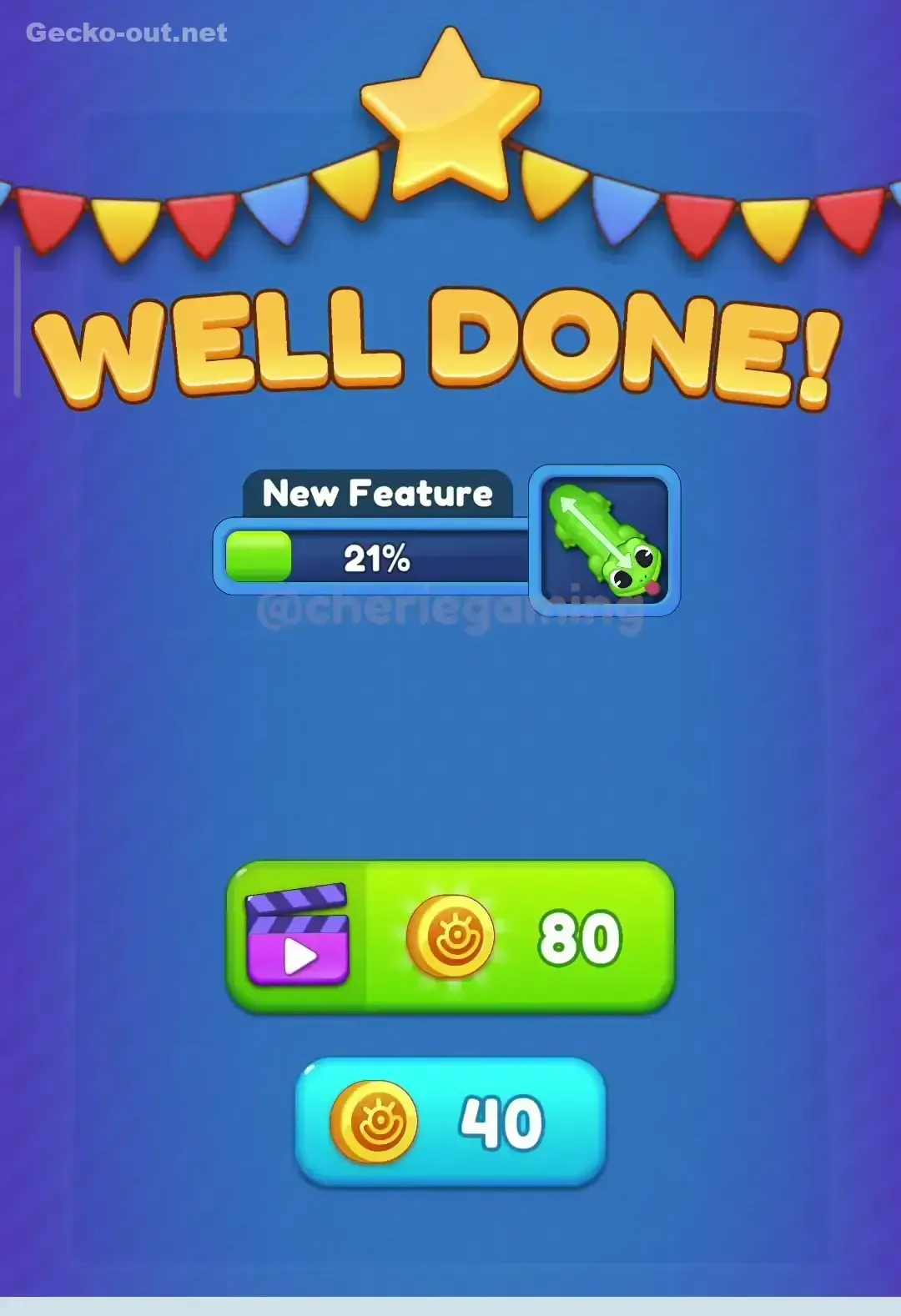 Gecko Out Level 177 Solution 3