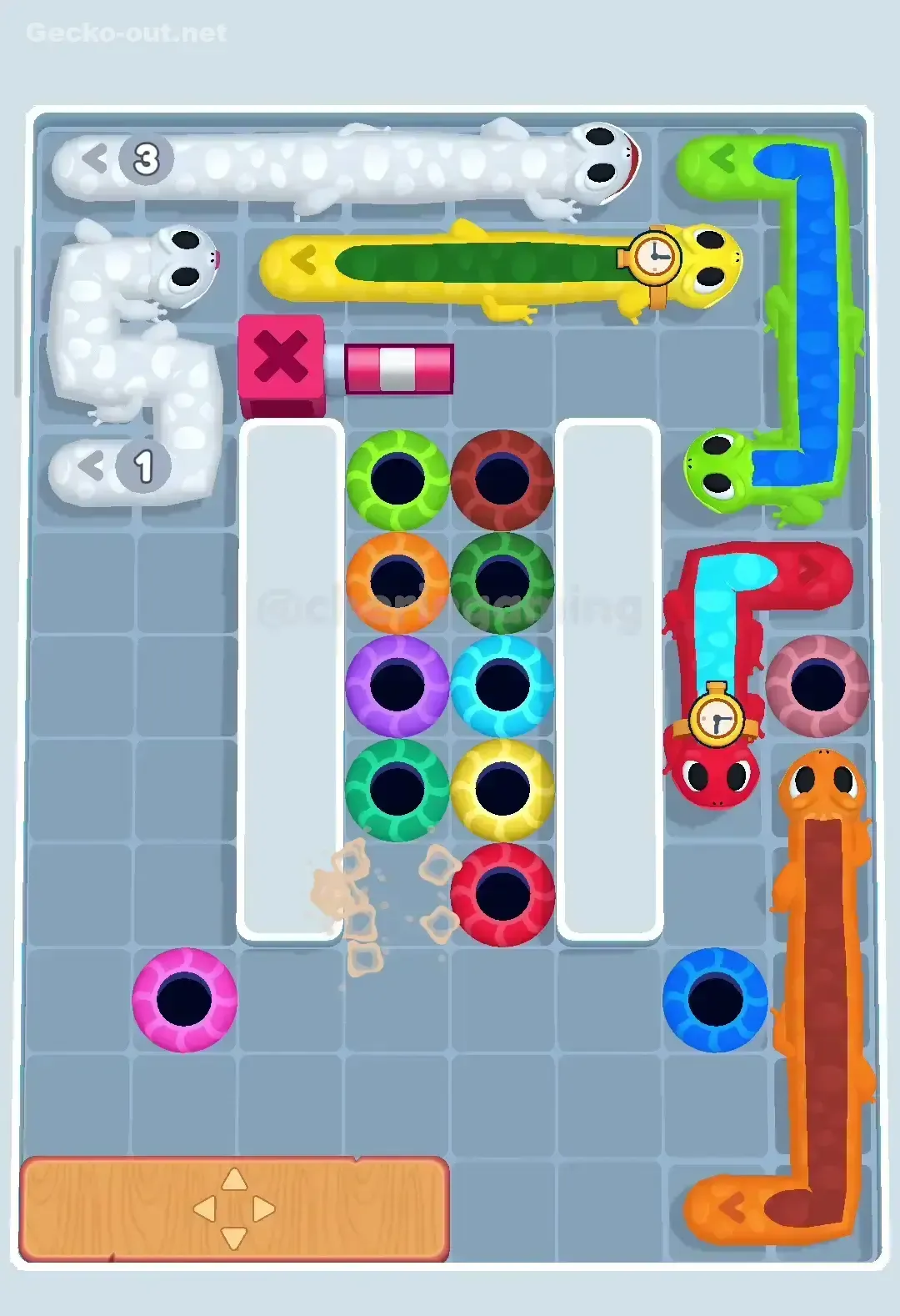 Gecko Out Level 176 Solution 1