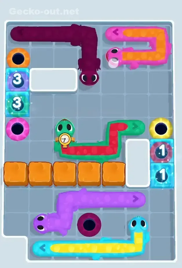 Gecko Out Level 174 Solution 1