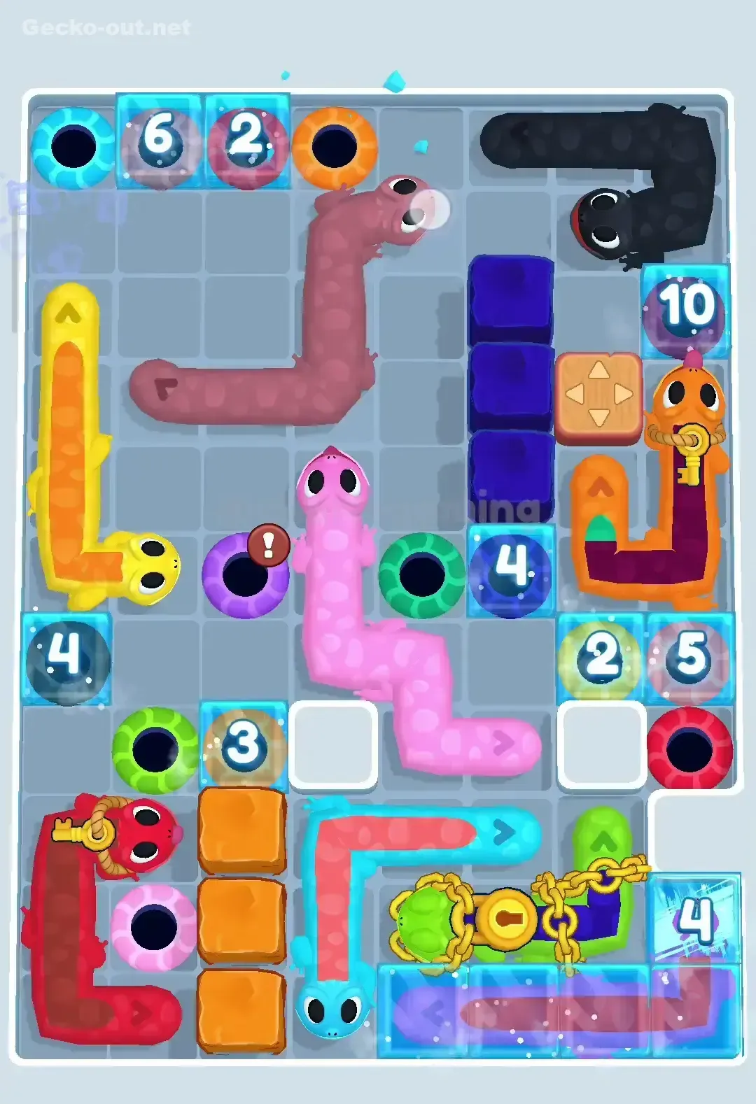 Gecko Out Level 172 Solution 2