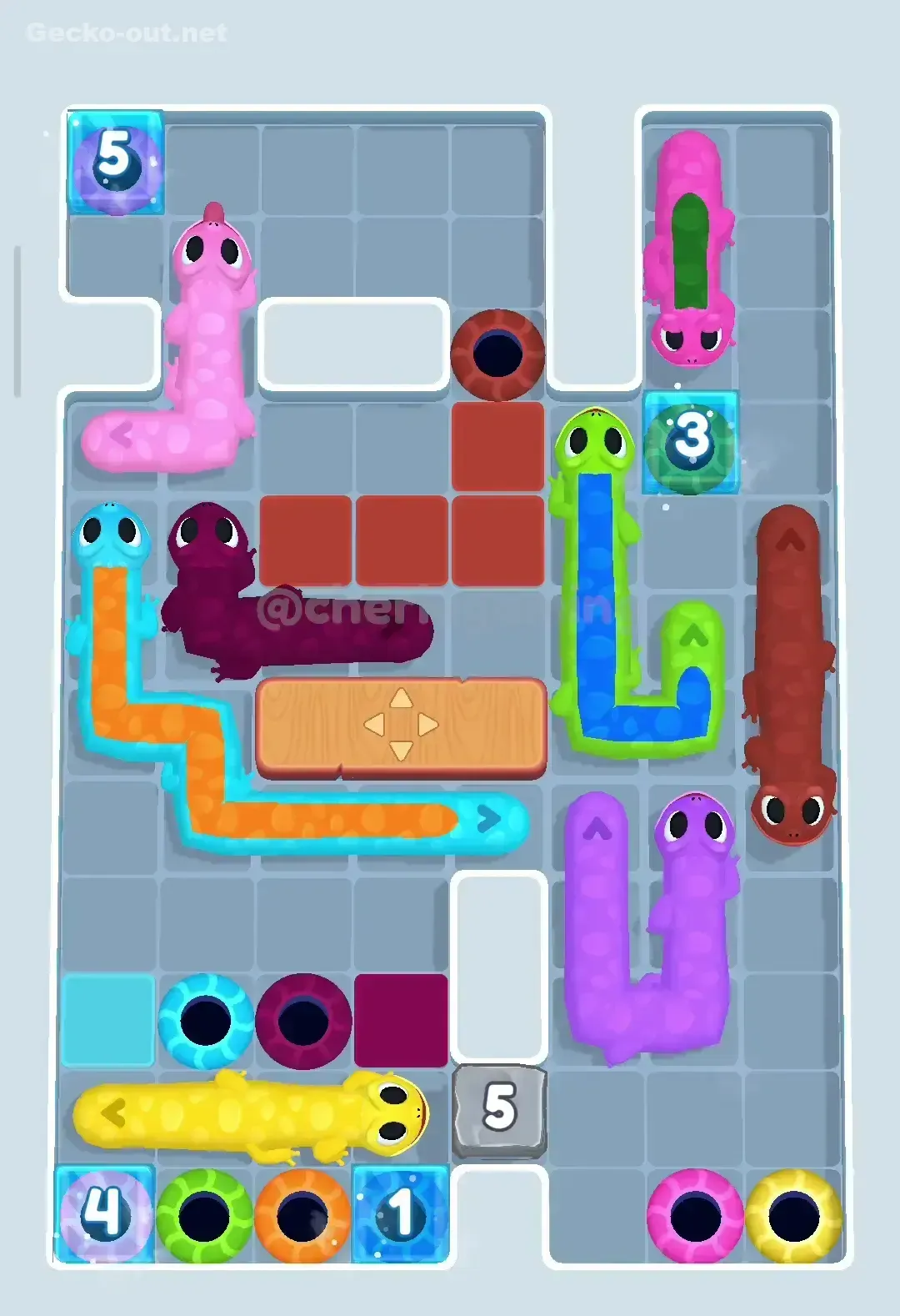 Gecko Out Level 171 Solution 3