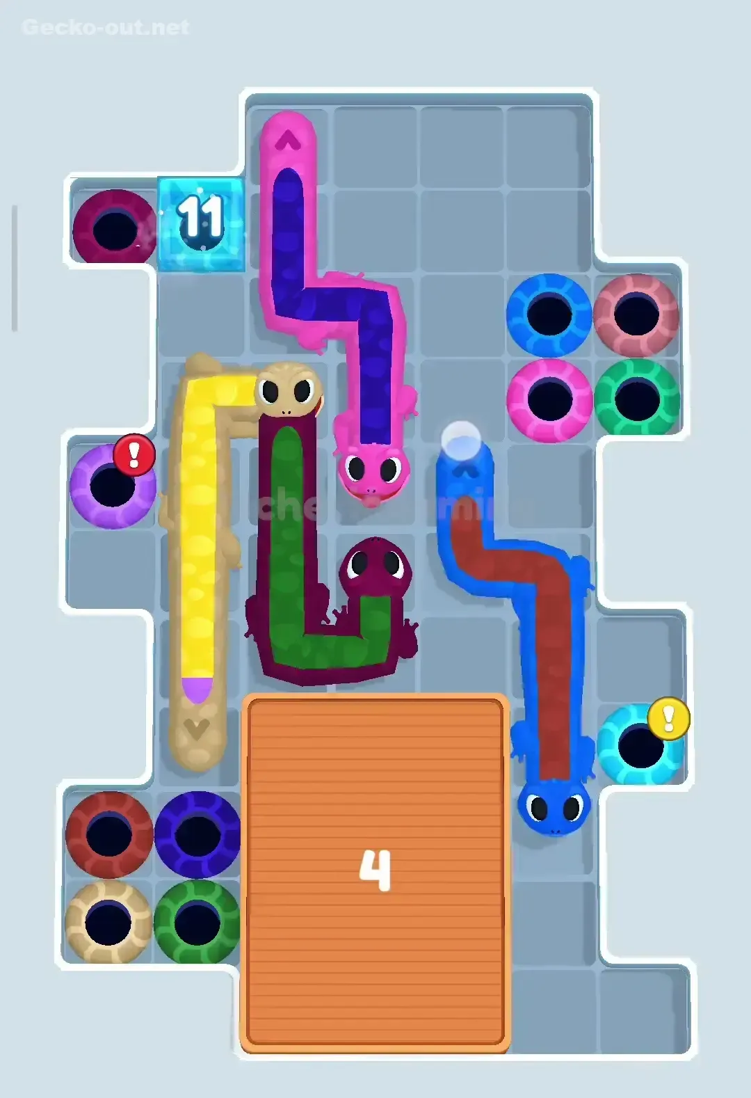 Gecko Out Level 170 Screenshot