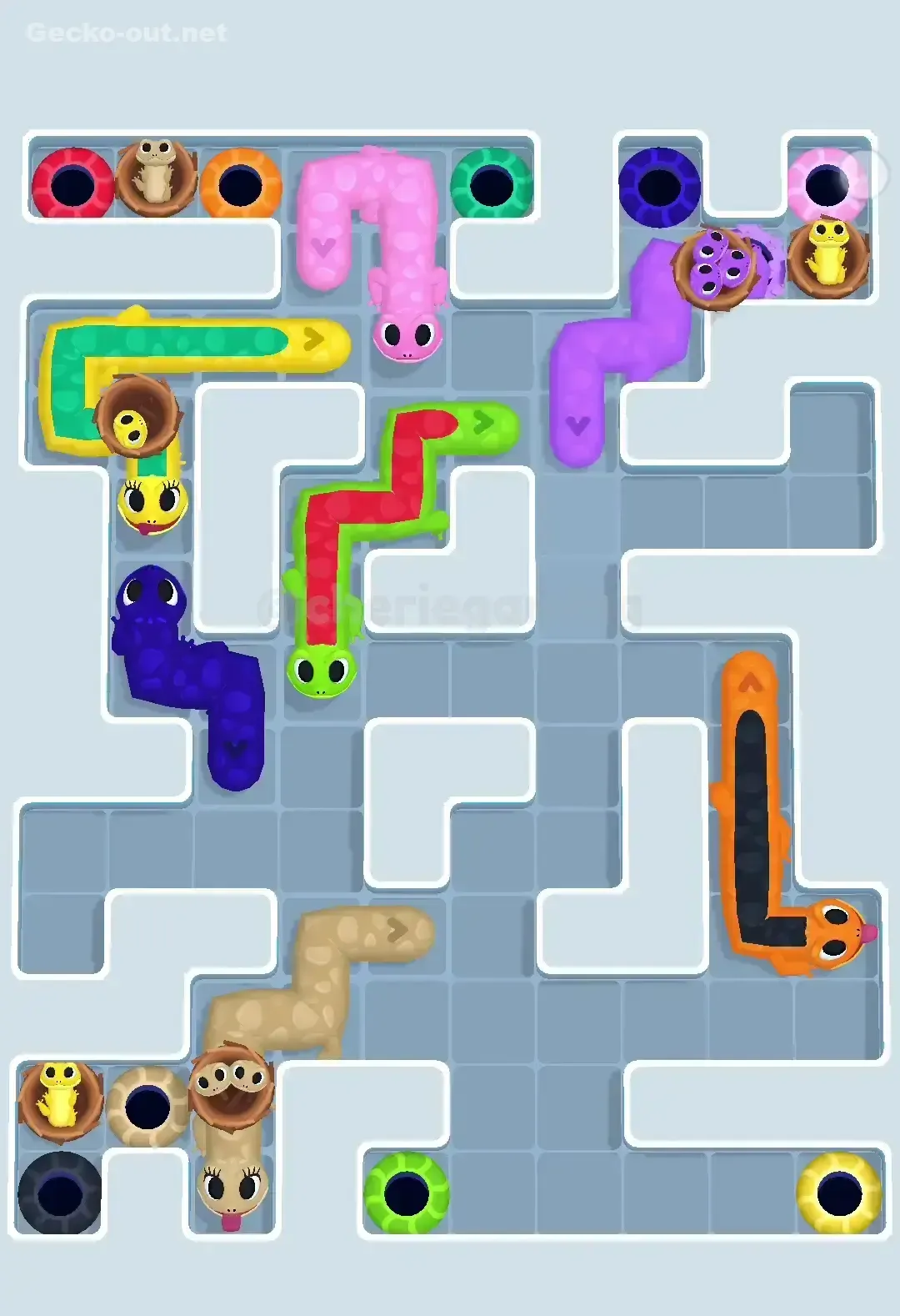 Gecko Out Level 622 Solution 2
