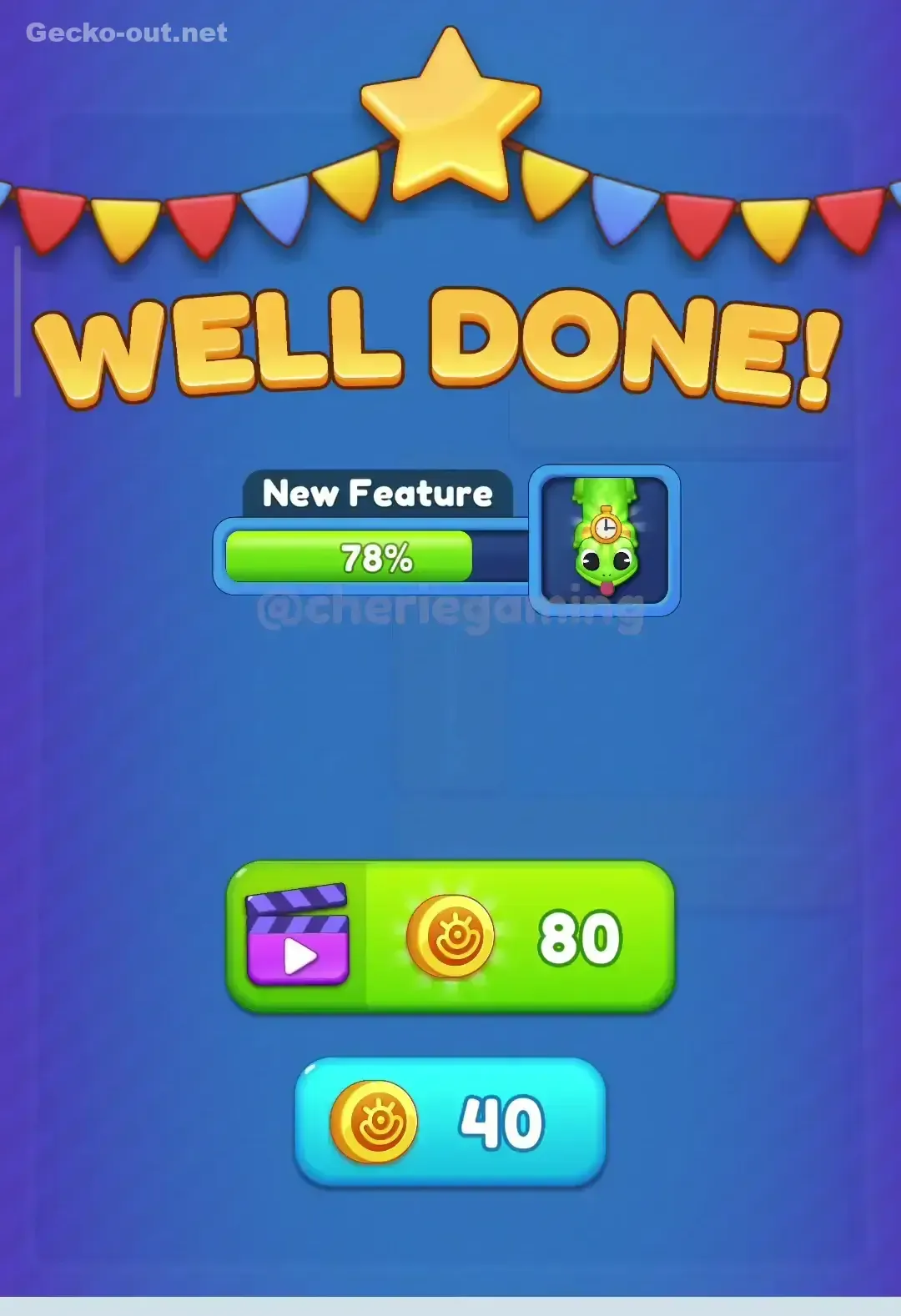 Gecko Out Level 168 Solution 3