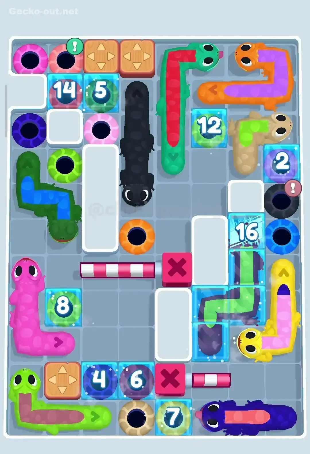 Gecko Out Level 166 Solution 1