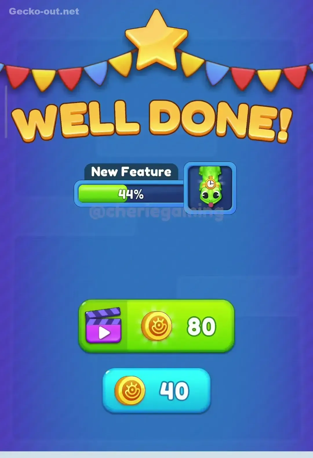 Gecko Out Level 162 Solution 3