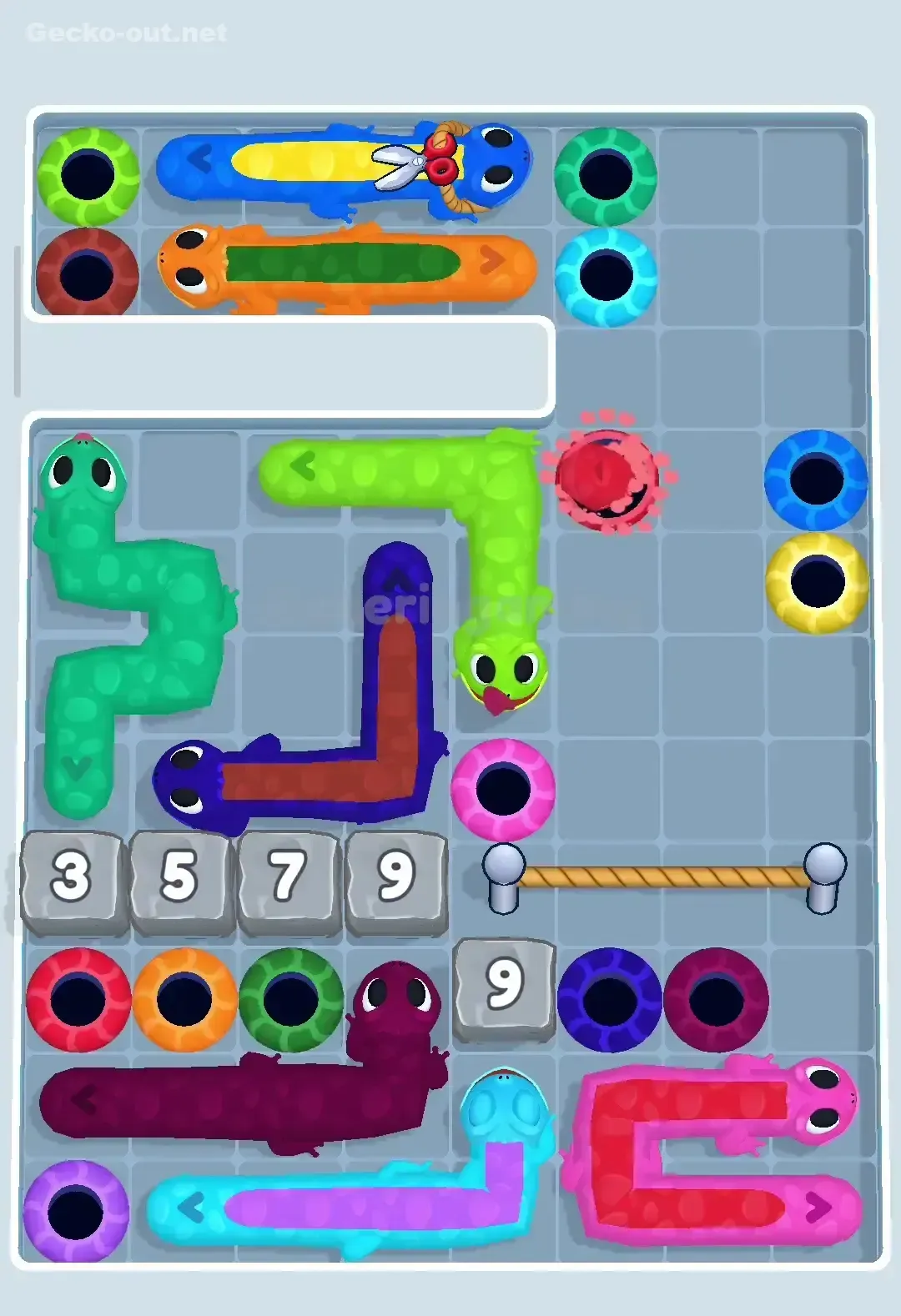 Gecko Out Level 158 Screenshot