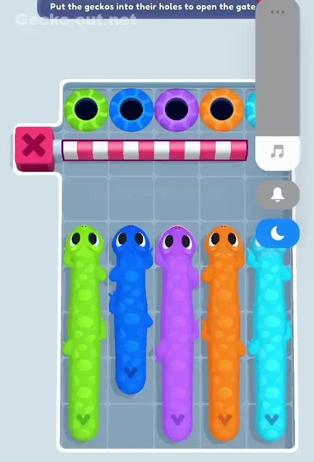 Gecko Out Level 155 Screenshot