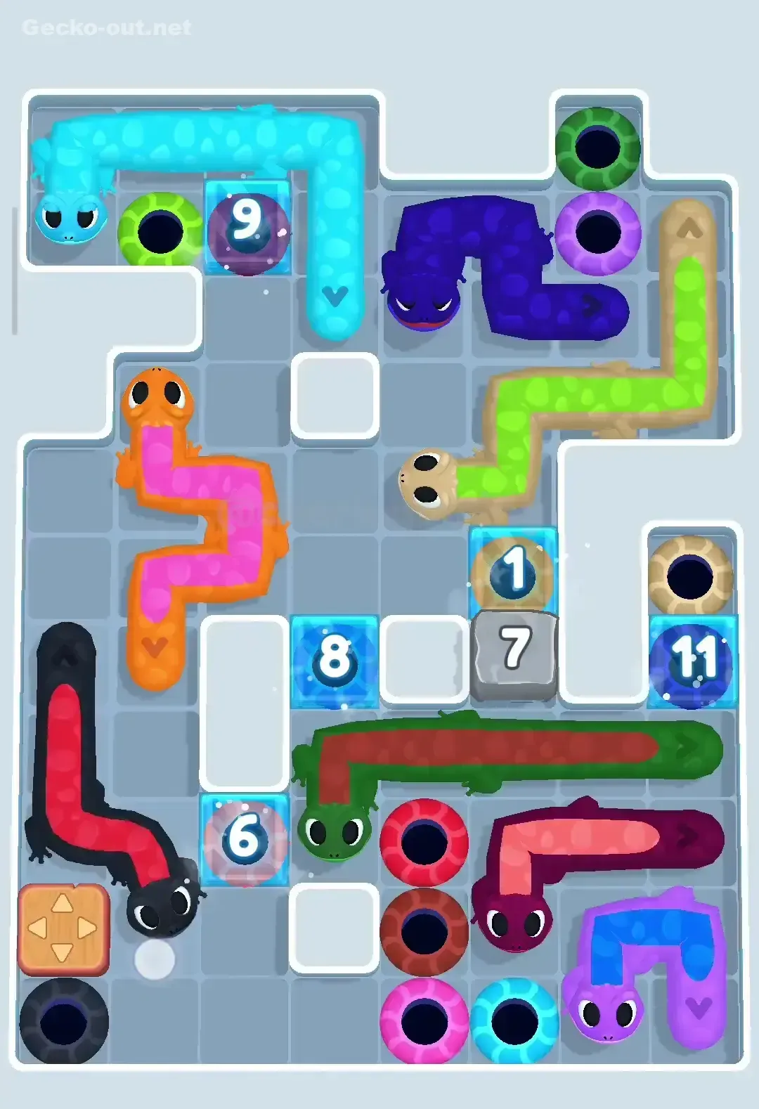 Gecko Out Level 154 Solution 2