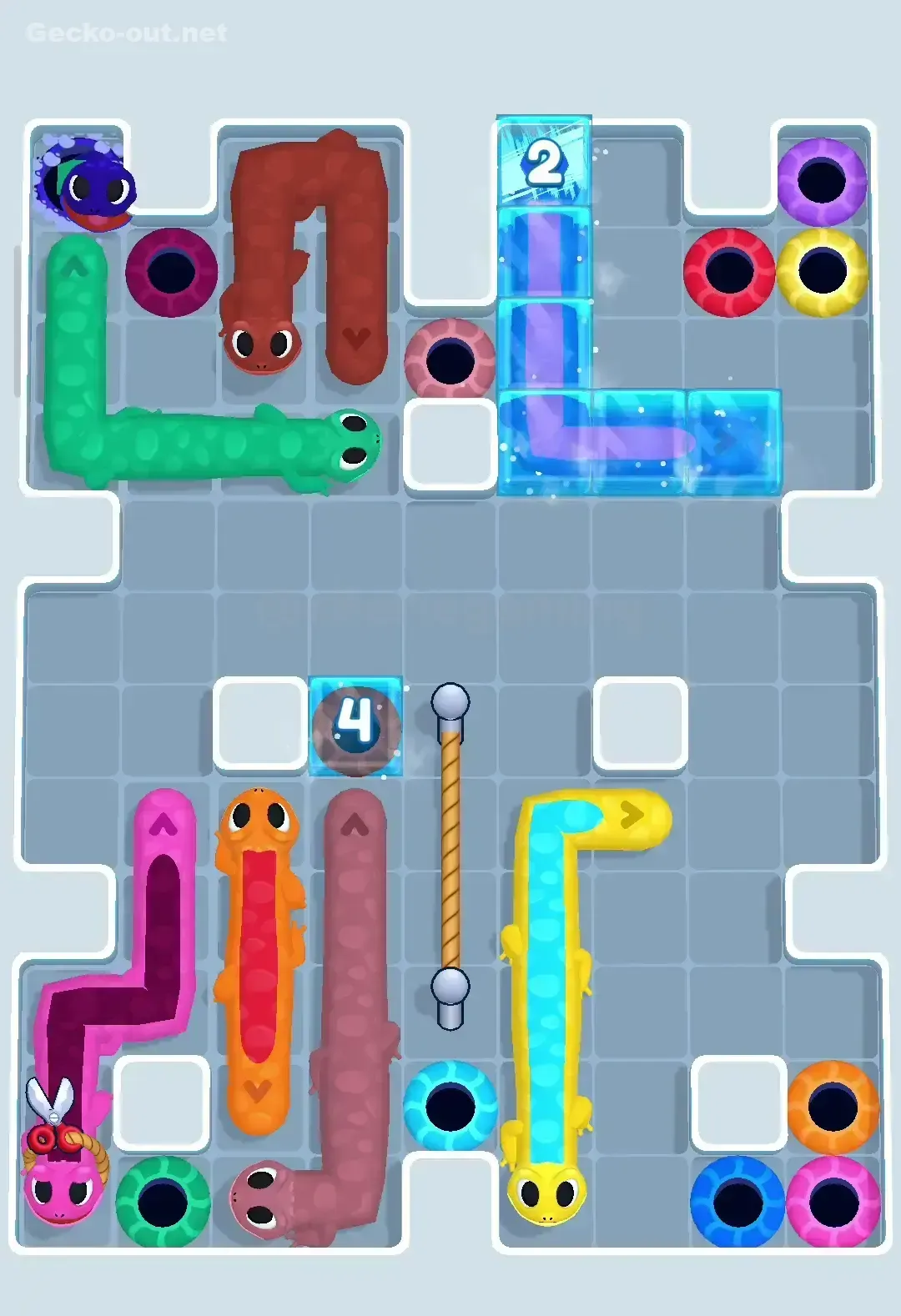 Gecko Out Level 153 Solution 3