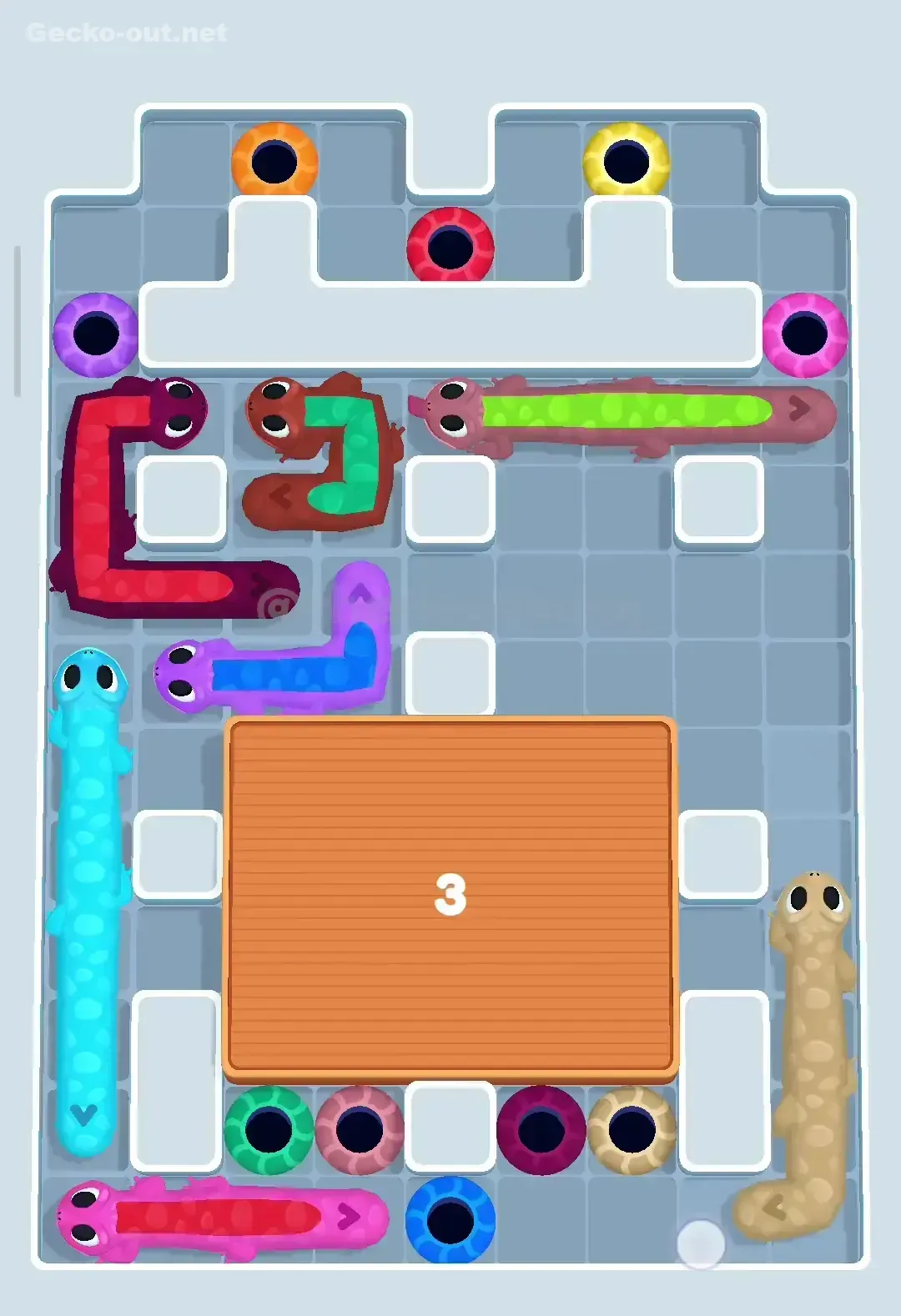 Gecko Out Level 152 Solution 3