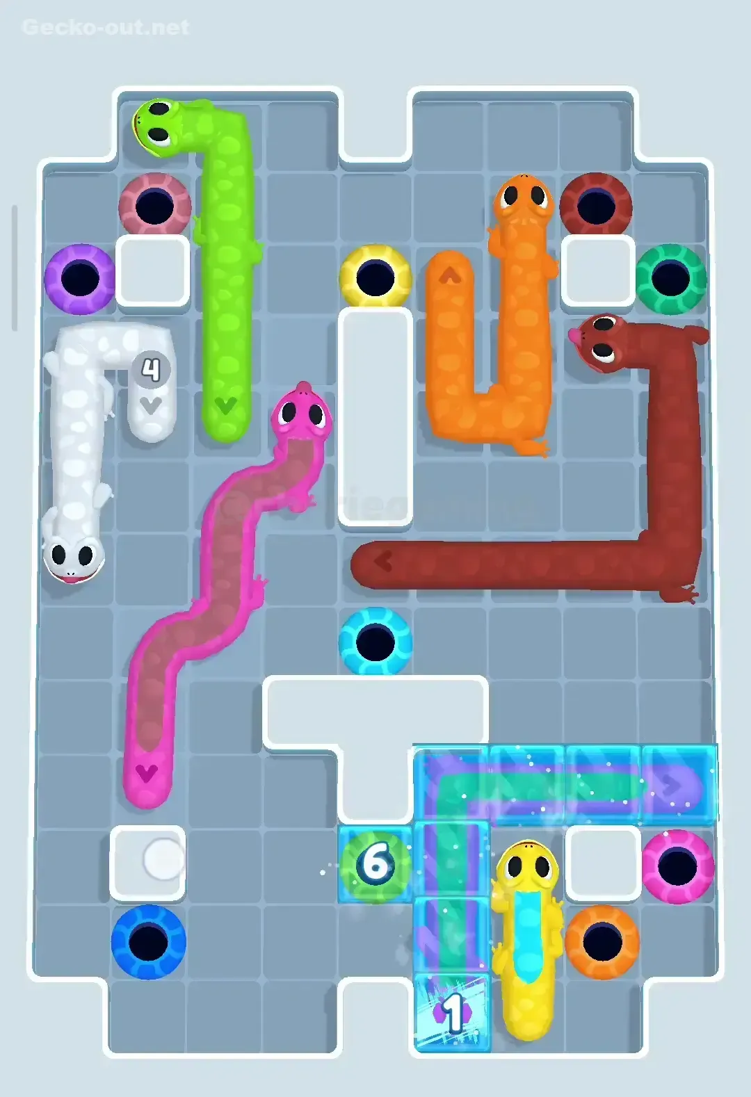 Gecko Out Level 151 Solution 2